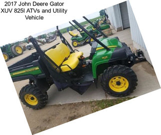 2017 John Deere Gator XUV 825I ATVs and Utility Vehicle