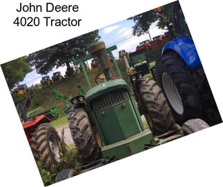 John Deere 4020 Tractor