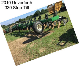 2010 Unverferth 330 Strip-Till