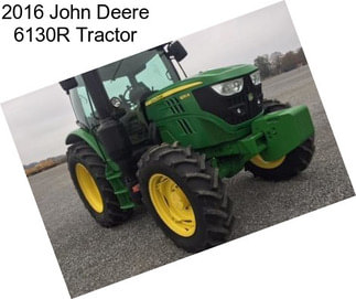 2016 John Deere 6130R Tractor