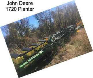 John Deere 1720 Planter