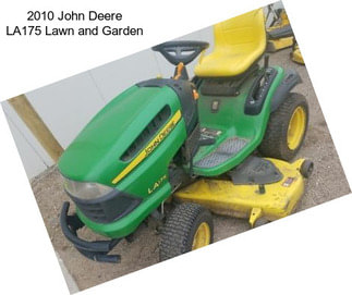 2010 John Deere LA175 Lawn and Garden