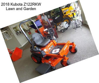 2018 Kubota Z122RKW Lawn and Garden