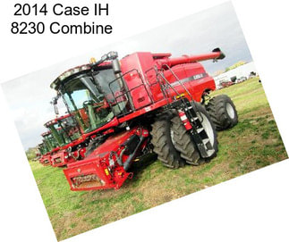 2014 Case IH 8230 Combine