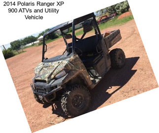 2014 Polaris Ranger XP 900 ATVs and Utility Vehicle