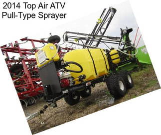 2014 Top Air ATV Pull-Type Sprayer