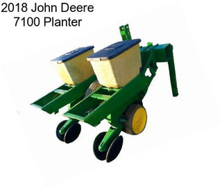 2018 John Deere 7100 Planter