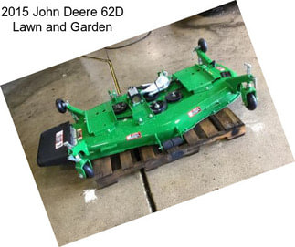 2015 John Deere 62D Lawn and Garden