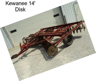 Kewanee 14\' Disk