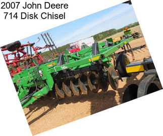 2007 John Deere 714 Disk Chisel
