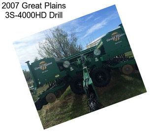 2007 Great Plains 3S-4000HD Drill