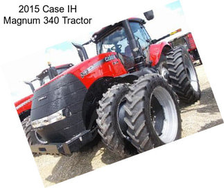 2015 Case IH Magnum 340 Tractor