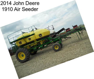 2014 John Deere 1910 Air Seeder