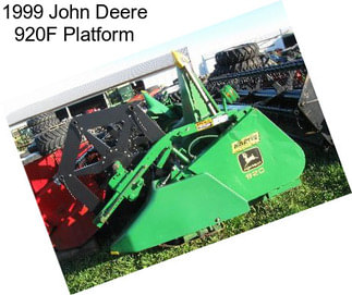 1999 John Deere 920F Platform