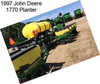 1997 John Deere 1770 Planter