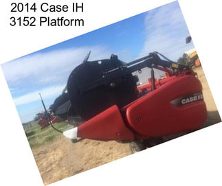 2014 Case IH 3152 Platform