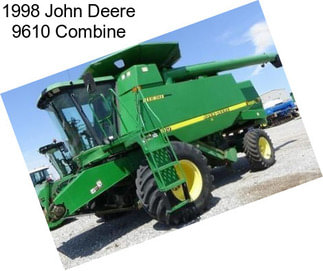 1998 John Deere 9610 Combine