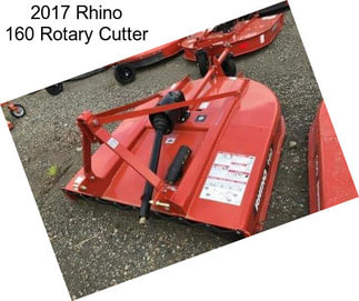 2017 Rhino 160 Rotary Cutter