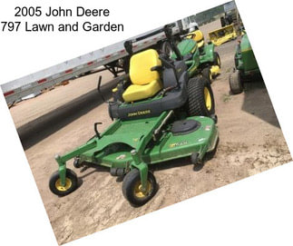 2005 John Deere 797 Lawn and Garden