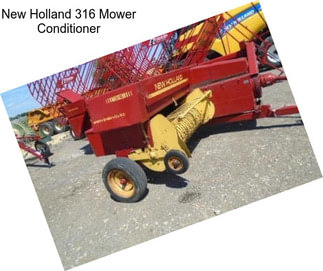 New Holland 316 Mower Conditioner