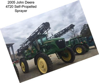 2005 John Deere 4720 Self-Propelled Sprayer