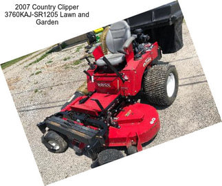 2007 Country Clipper 3760KAJ-SR1205 Lawn and Garden