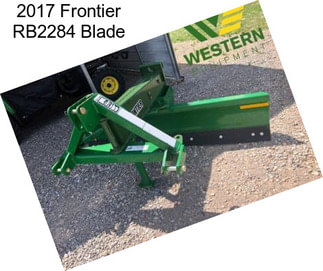 2017 Frontier RB2284 Blade