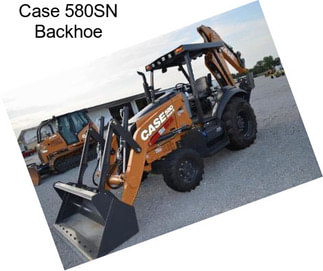 Case 580SN Backhoe