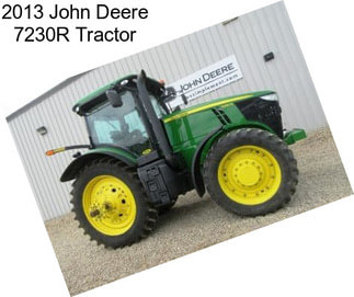 2013 John Deere 7230R Tractor