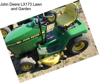 John Deere LX173 Lawn and Garden