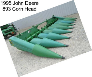 1995 John Deere 893 Corn Head