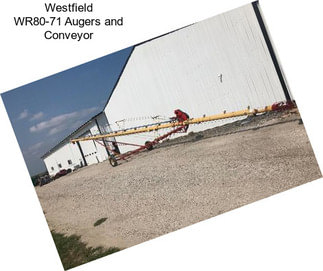 Westfield WR80-71 Augers and Conveyor