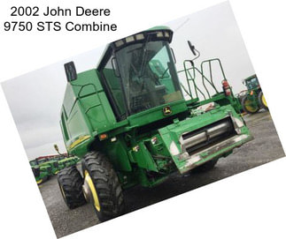 2002 John Deere 9750 STS Combine