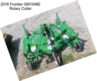 2016 Frontier GM1048E Rotary Cutter