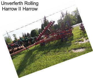 Unverferth Rolling Harrow II Harrow