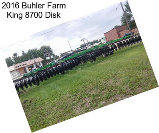 2016 Buhler Farm King 8700 Disk