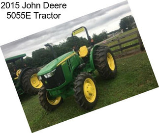 2015 John Deere 5055E Tractor