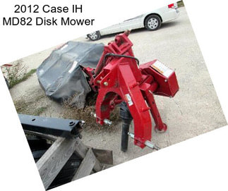 2012 Case IH MD82 Disk Mower