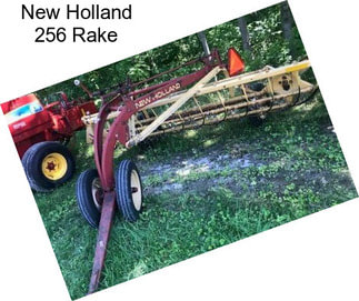 New Holland 256 Rake