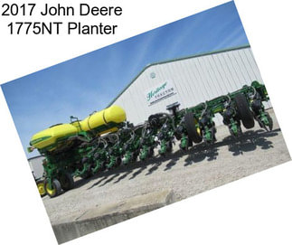 2017 John Deere 1775NT Planter