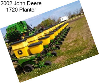 2002 John Deere 1720 Planter