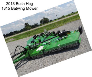 2018 Bush Hog 1815 Batwing Mower