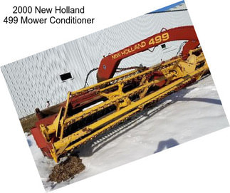 2000 New Holland 499 Mower Conditioner