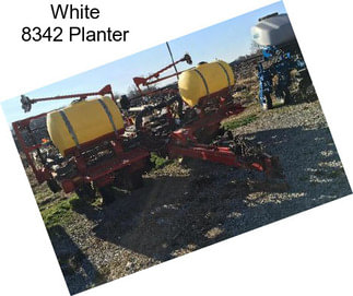 White 8342 Planter