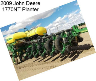 2009 John Deere 1770NT Planter