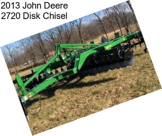 2013 John Deere 2720 Disk Chisel