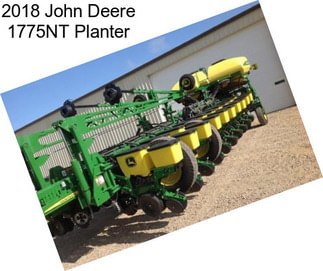 2018 John Deere 1775NT Planter