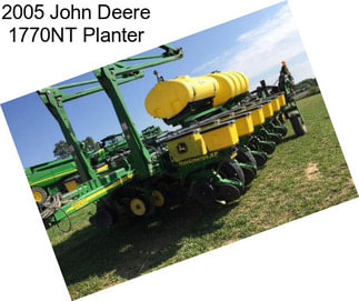 2005 John Deere 1770NT Planter