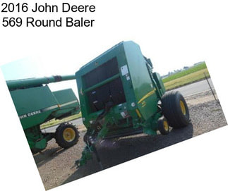 2016 John Deere 569 Round Baler