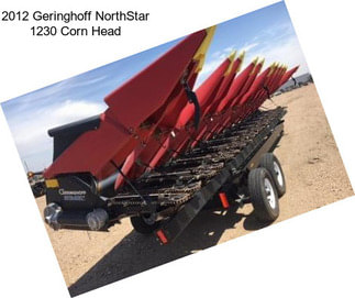 2012 Geringhoff NorthStar 1230 Corn Head